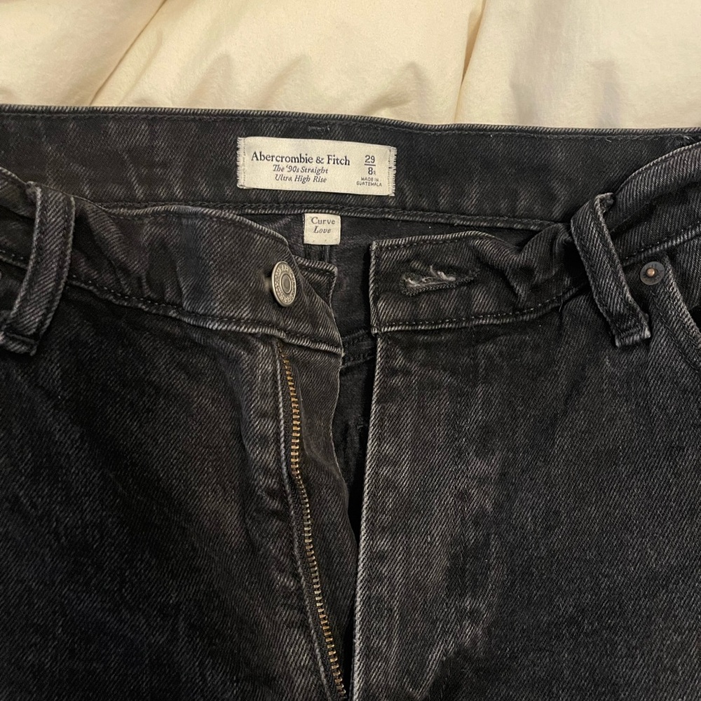Abercrombie & Fitch Black High Rise Jeans
